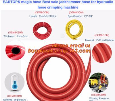 China Strapping Hose Best Sale Jackhammer Hose For Hydraulic Hose Crimping Machine Multipurpose Utility Hose Twin Welding Hose for sale