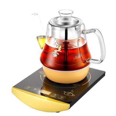 China New Cook Way Steam Heating Indoor & Outdoor Glass System Kettle Electric Coffee Maker for sale