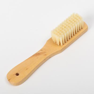 China Household Cleaning Top Selling Guaranteed Quality Brown Bristle Horse Hair Brush Dusting Shoes Sweep Hair Soft Cleaning Brush for sale