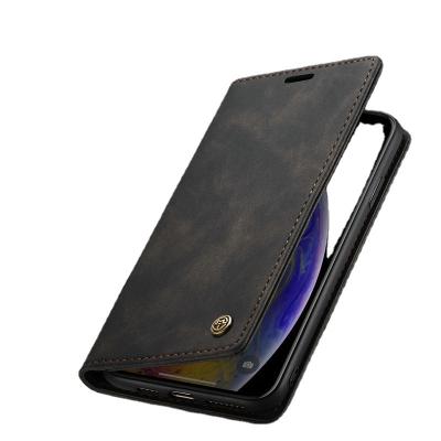 China Retro Accessories CaseMe Mobile Phone Leather Wallet Waterproof Card Slots For iPhone 13 12 11 14 Pro XS X XR Max 7 8 Plus Se 6S 5 for sale