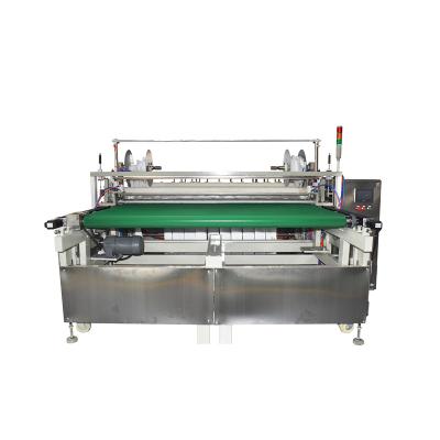 China Monocle Cloth Tablecloth Cloth Curtain Cloth Cutting Machine Cleanroom Cloth Auto-stacker Automatic Nonwoven Machine for sale