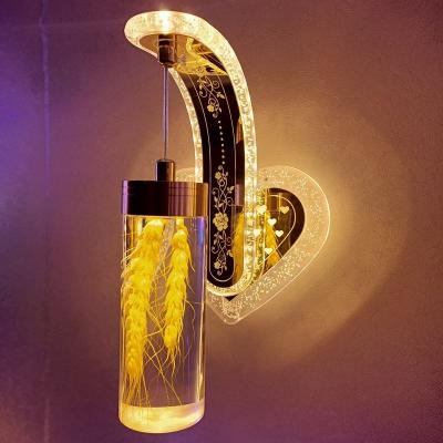 China Modern Led Bathroom Crystal Wall Lamp Best Quality Modern Luxury Wall Light Sconce for sale