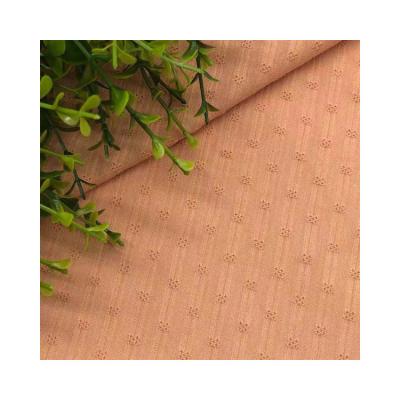 China 2021 Breathable Hot Sale Cotton Jacquard Fabrics For Ladies Dress Non Slip Fabric for sale