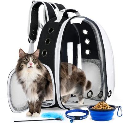 China Space Capsule Astronaut Bubble Window Outdoor Pet Expandable Waterproof Breathable Cat Backpack Carrier Viable Backpack for sale