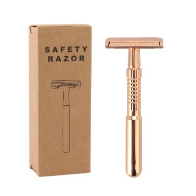 China Best Reusable Double Edge RTS Double Edge Men's Razor Blade Razor Safety Razor for sale