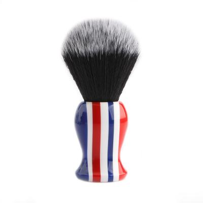 China Popular Soft Touch Shaving Classic Barber Shaving Brush Beard Brush Synthetic Fiber Hair Resin Handle Grooming D813 for sale