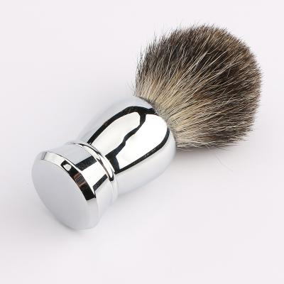 China D816 Stainless Steel Metal Handle Shaving Brush Wet Brush Men's Facial Shaving Use for sale