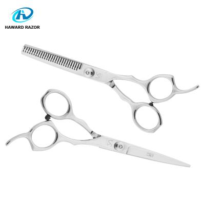 China Cutting and Thinning Scissors Cheap Price Barber Handmade Scissors Professional Barber Scissors Hair Cutting Set for sale