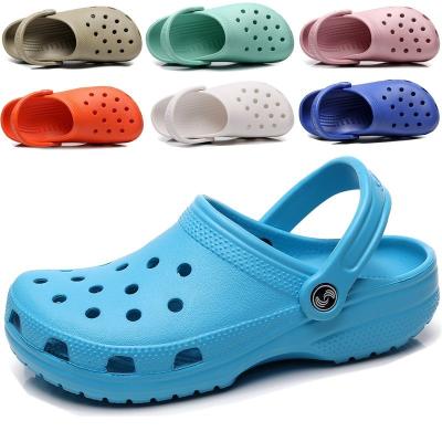 China Wholesale New Style Flat OEM ODM Summer Custom EVA Anti-Slippery Breathable Clog Shoes Clogs for sale