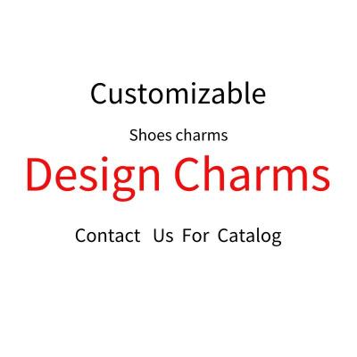 China Clog Charm Custom PVC Shoe Charms Shoe Decoration Custom Croc Charms Personalization Design Croc Charms for sale