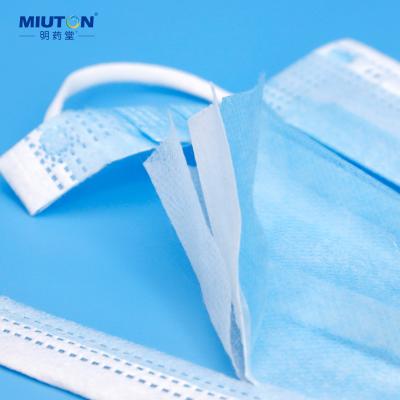 China Wholesale 50pcs/bag Eco-friendly Nonwoven Disposable Medical Mask Safety Adult Flat Pad for sale