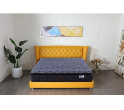 China Foldable Home Furniture Euro Design Pocket Top Box Spring With Latex Roll Pack for sale