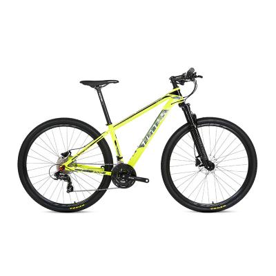 China Aluminum Alloy 27.5 Aluminum 29 Inch Mountain Bike Bicycle 24 Speed ​​Disc Brake With Lockout Suspension Fork for sale