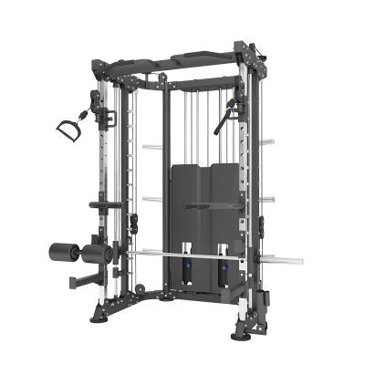 China Universal Professional Home Use Gym Machine Model Multi Functional Trainer Smith Rack System With Weight Stack for sale