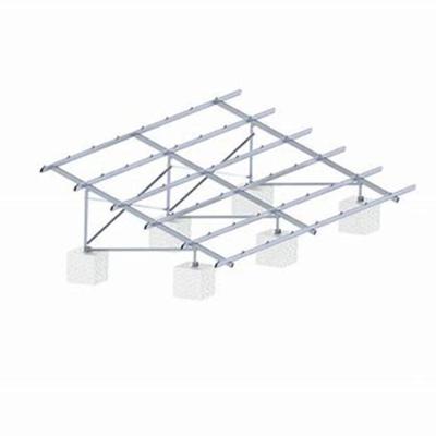 China Framed Or Frameless Aluminum Solar Panel Ground Solar Mounting System Structure For Solar Power System for sale