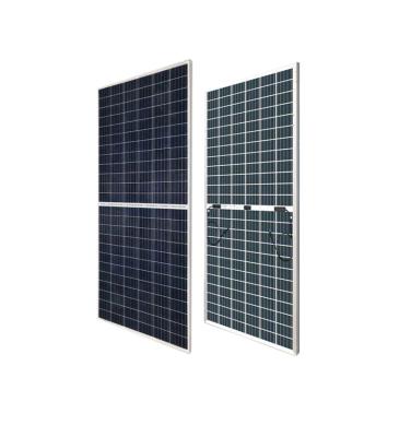 China Industrial Hancarve Solar Panel 360w 370watt Bifacial Solar Panel Monocrystalline for sale