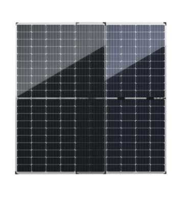 China New Energy 375w 120 Half Cell Industrial Bifacial Solar Panel For Home Solar System for sale