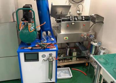 China 2000 L/H Ampoule Filling And Sealing Machine , Automatic Tube Filling Sealing Machine Blue Color for sale