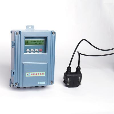 China IP65 China Factory Ultrasonic Flow Meter Korea With Low Price Fixed Ultrasonic Water Flow Meter Battery for sale