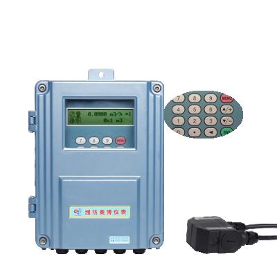 China New Design Ultrasonic Flow Meter IP65 Portable with Wholesale Price Ultrasonic Flow Meters for Water for sale