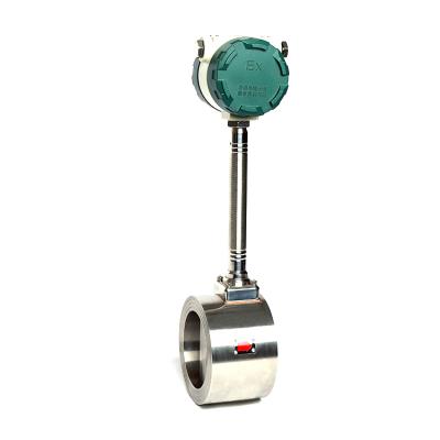 China AOBO vortex flow meter sensor immersion vortex flowmeter GE vortex flow meter dual gas or liquid for sale