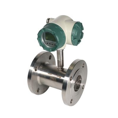 China Cheap Petroleum Alcohol Alcohol Turbine Flowmeter Stainless Flow Meter 4-20ma for sale