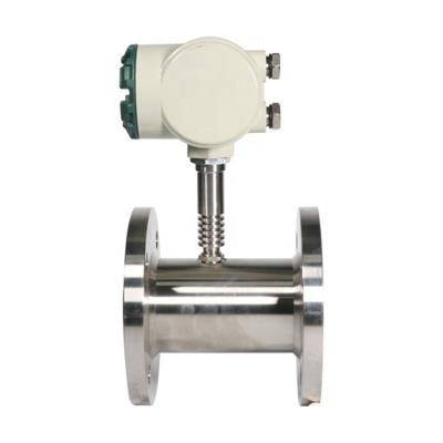 China Cryogenic Petroleum Screw Turbine Flowmeter Beer Alcohol Flowmeter Turbine Flow Meter for sale