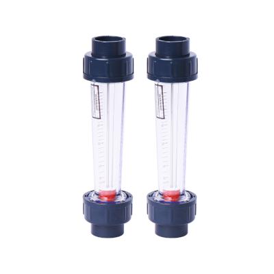 China AOBO Lzs-25 Plastic PVC Water Flow Meter Integrated Rotameter ABDT-LZS for sale