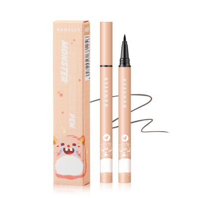 China Beast eyeliner pencil eyeliner pencil color black waterproof colored deep eyed eyeliner not easy to stun and tint, easy to use for sale