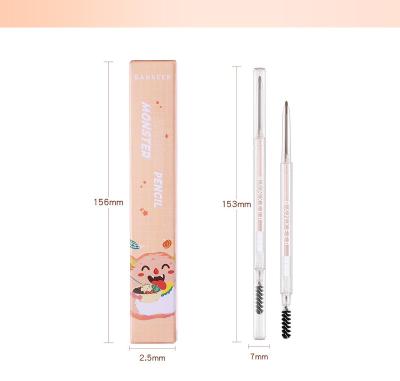 China Waterproof Hard To Fade And Remove High Quality Organic Slim Eyebrow Pencil Makeup Eyebrow Pencil Wholesale for sale