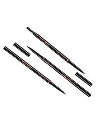 China Waterproof Dual Head Eyebrow Pencil Brow Pencil Rotating Thin Waterproof Eyebrow Pencil Easy To Color for sale