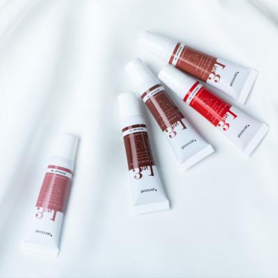 China Waterproof Three in One Multi-Function Red Velvet Matte Lipstick Moisturizing Lipstick Matte Lipstick Shimmer for sale