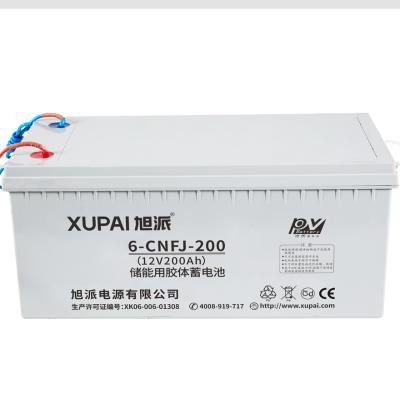 China Storage Solar Energy Systems Wholesale Sealed Tubular Lead Acid Battery 12V 200ah For Solar Panel en venta