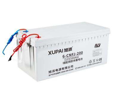 China Solar Energy Systems Wholesale Lead Acid Deep Cycle Tubular Storage Battery 12V 200ah en venta