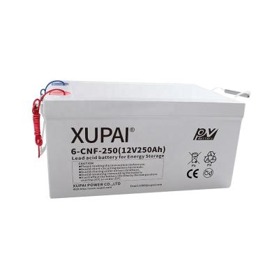 Китай Electric Power Systems 12V 250ah 6-CNFJ-250 XUPAI Updated Solar Gel Battery Batteries For Solar Energy продается