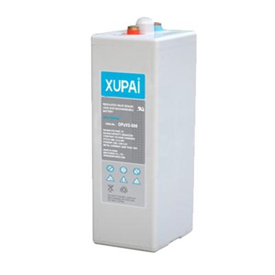 Cina Telecom station XUPAI gel tubular 2V 500ah opzv battery for solar power system and telecoms in vendita