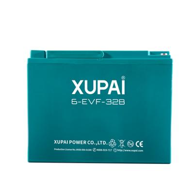 China XUPAI electric bicycles/scooters ebike battery manufacturer evf-32 lead acid battery à venda