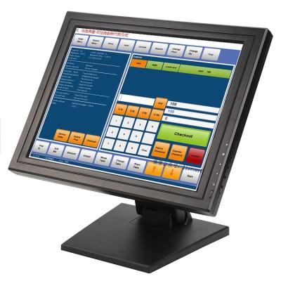 China Restaurant Grocery Stores Computer POS Touch Screen Monitor 15 Inch TFT LCD Touch Screen Monitor for sale