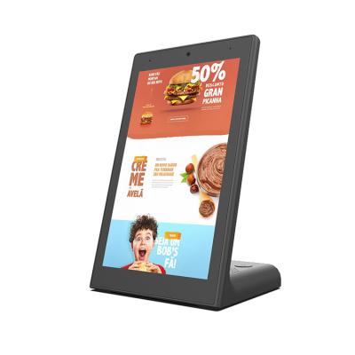 China Anti-dust Vertical L Style 8 Inch Touch Screen Android Tablet Controlling Android Tablet With NFC for sale