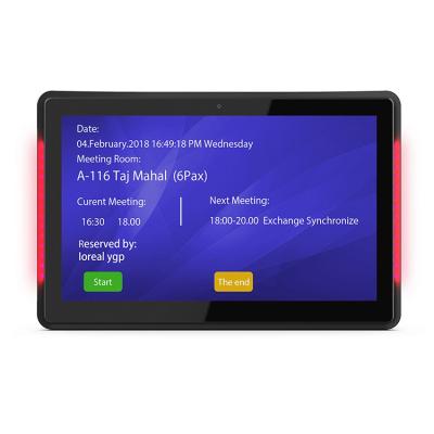 China Waterproof rotate nfc rj45 poe tablet android 13.3 inch android digital signage 180 degree touch screen for sale