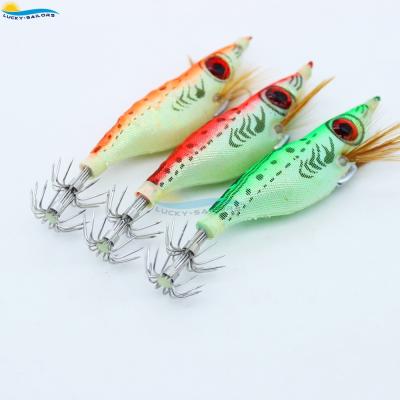 China Wholesale Factory Made Saltwater Fishing OEM Jigging Hook Squid Lure for sale