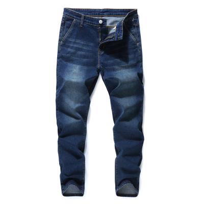 China 2021 high quality new product men's pants men's pants badge jeans breathable skinny fashionable denim knee hole jogger pants men tapered jeans denim for sale