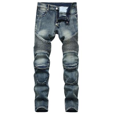 China Men's Fit Jeans Fashion Style Breathable Regular Casual Classic Denim Pants Masculine Blue Pants for sale