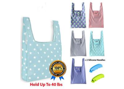 China Portable Custom Small Nylon Foldable Tote Bags That Fold Into Themselves for sale