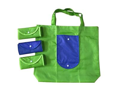 China Environmental Nylon Foldable Tote Bags Silk Screen Nylon Folding Shopping Bag for sale