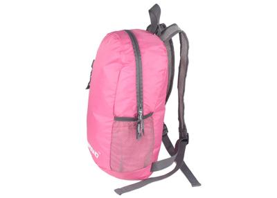 China Shopping Travel Fold Up Nylon Backpack Rucksuck Breathable Mesh Shoulder Straps for sale