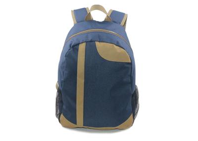 China Personalized Tear Resistant Foldable Hiking Backpack Nylon Blue Black Polyester for sale