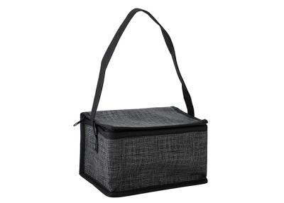 China Plain Lunch Whole Food Non Woven Cooler Bag , Recycle Insulated Tote Bags for sale