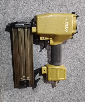 China Furniture Portable Handheld T64 Pneumatic Nail Gun Straight Air Nailer  Gun for sale