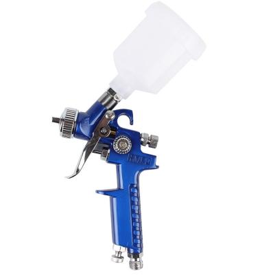 China Painting High Quality H-2000 0.8/1.0mm Pneumatic Spray Gun 125Ml Car Painting for sale